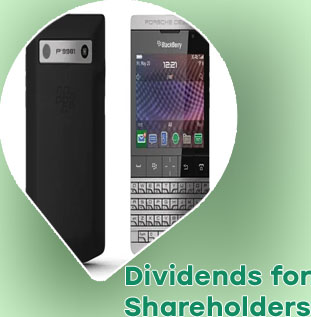 Blackberry share price